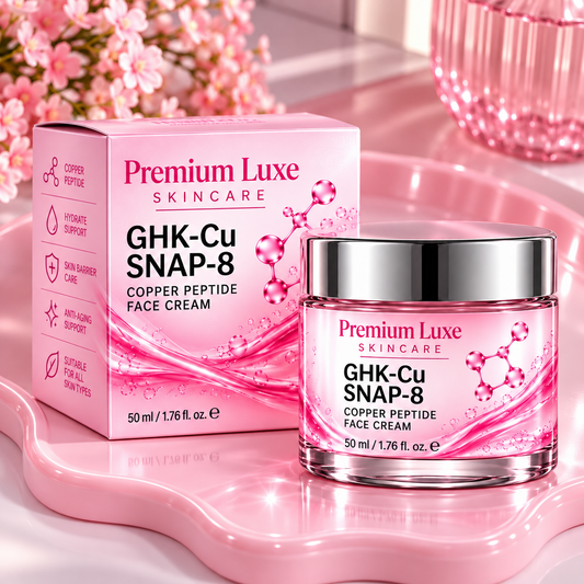 GHK-Cu + SNAP-8 Copper Peptide Face Cream